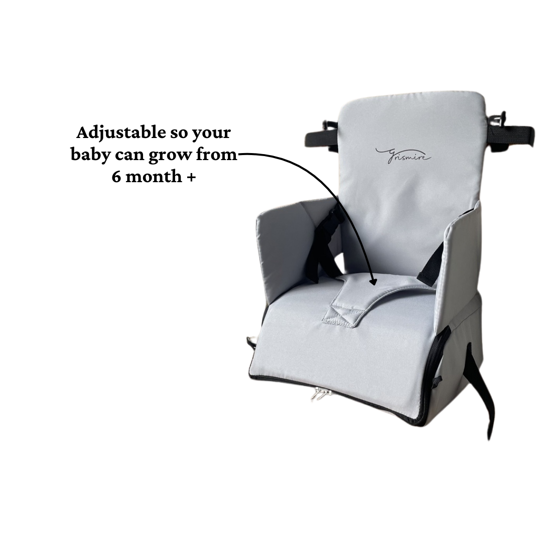 Grismire Baby Sit Up Seat Travel Booster Seat High Chair Portable seat
