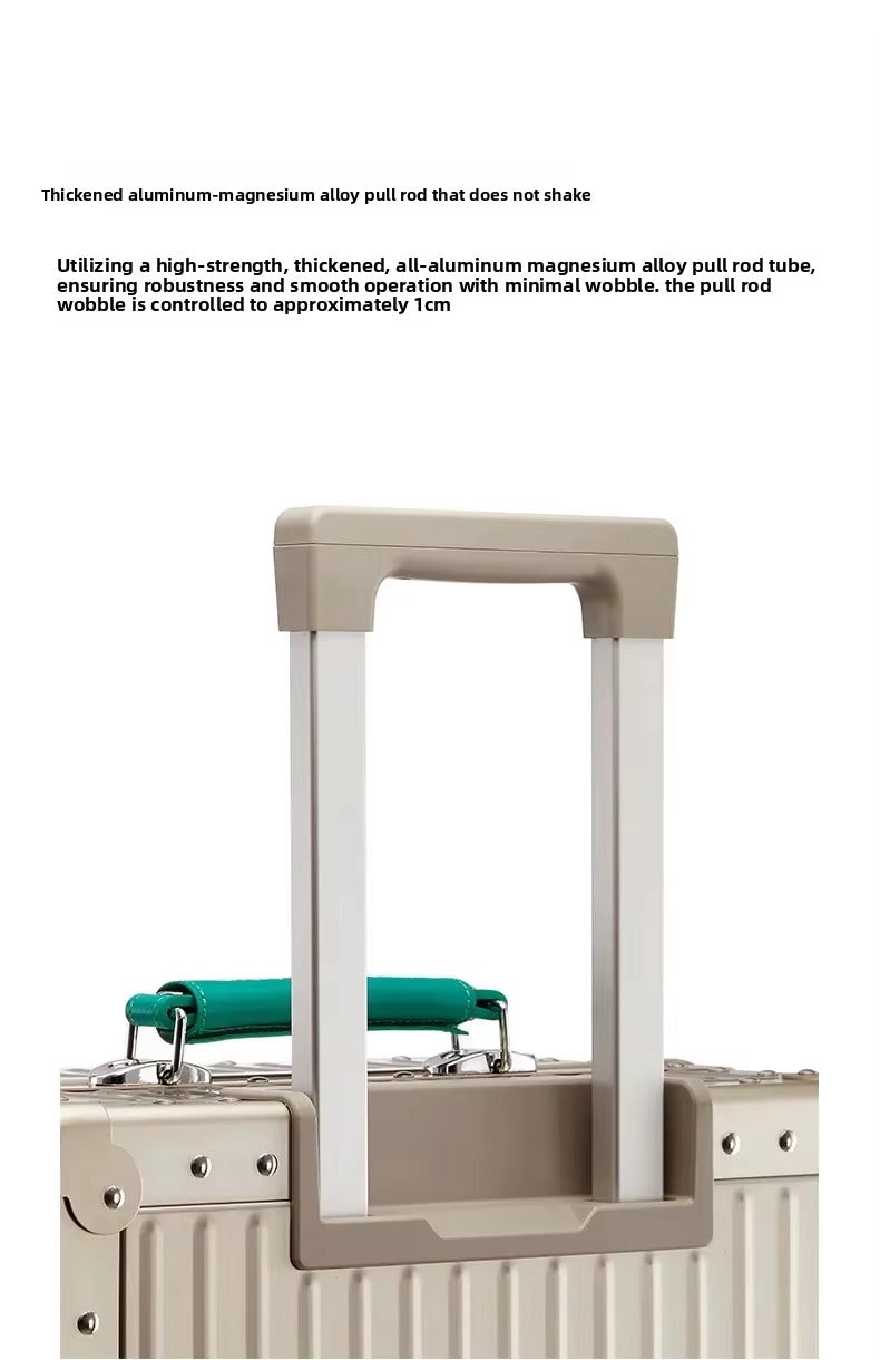 Premium Aluminum Luggage Set