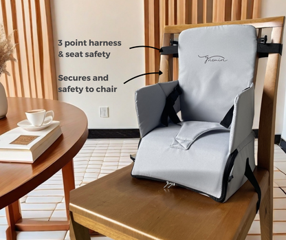 Grismire Baby Sit Up Seat Travel Booster Seat  High Chair Portable seat